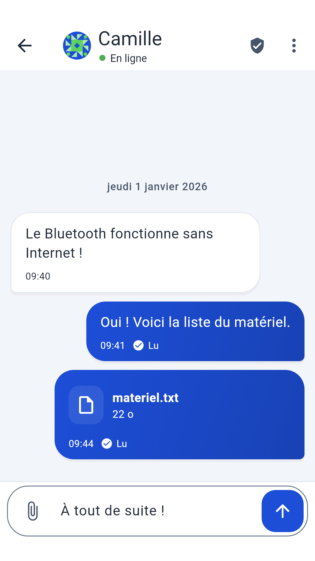 Discuter